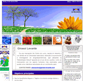 Tablet Screenshot of girasol-levante.com